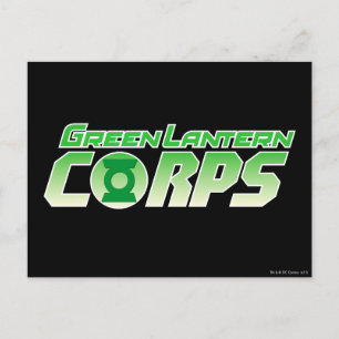 De Groene Lantern Corps Logo 2 Briefkaart