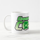 De Groene Lantern Corps Logo 2 Koffiemok (Links)