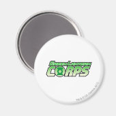 De Groene Lantern Corps Logo 2 Magneet (Voorkant / Achterkant)