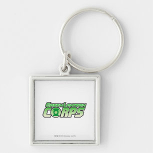 De Groene Lantern Corps Logo 2 Sleutelhanger