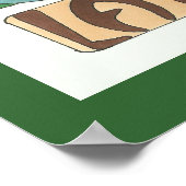 De Groene Melk Poster (Hoek)