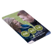 De groene Moderne Foto van Circles sparen de Magne Magneet (Rechterzijde)