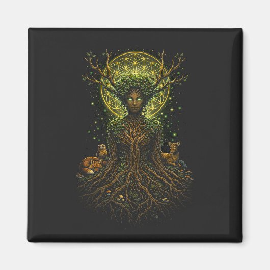De Groene Moeder Magneet (Voorkant)