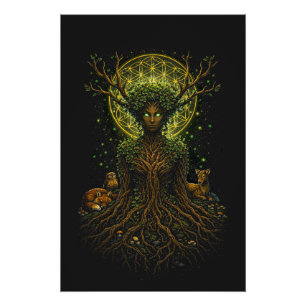 De Groene Moeder Perfect Poster