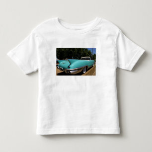 De groene ombouwbare Cadillac van Elvis Presley in Kinder Shirts