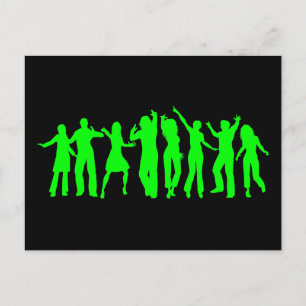 De Groene Partij Uitnodiging Briefkaart