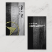 De groene Pijl Visitekaartje (Voorkant / Achterkant)