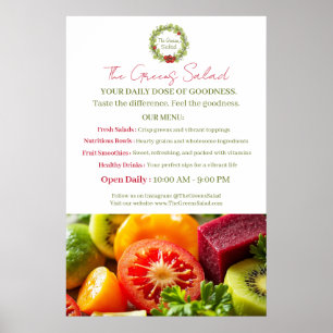 De groene salade poster