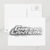 De groene Tekening van de Lantaarn Briefkaart (Voorkant / Achterkant)