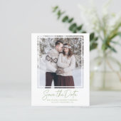 De Groene Tekst van de begroting de Foto sparen de (Staand voorkant)