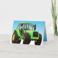 De Groene Tractor van het kind