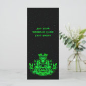De groene Vlammonster in de Starlight Sky Programma (Staand voorkant)