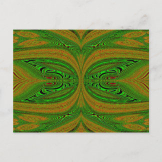 De groene vlinder briefkaart