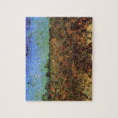 De Groene Wijngaard door Vincent van Gogh Legpuzzel (Verticaal)
