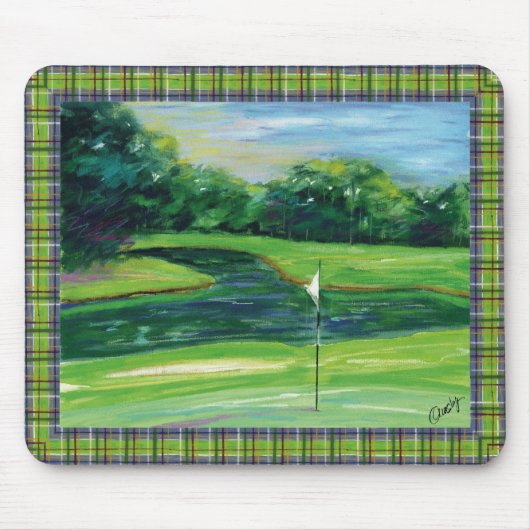 De Groenen mousepad Muismat (Voorkant)