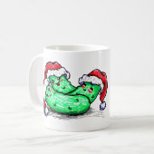 De Groenten in het zuur van Kerstmis Koffiemok (Voorkant links)