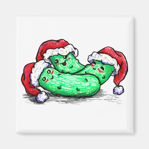 De Groenten in het zuur van Kerstmis Magneet