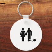 De groep "Ball and Chained" Sleutelhanger (Voorkant)