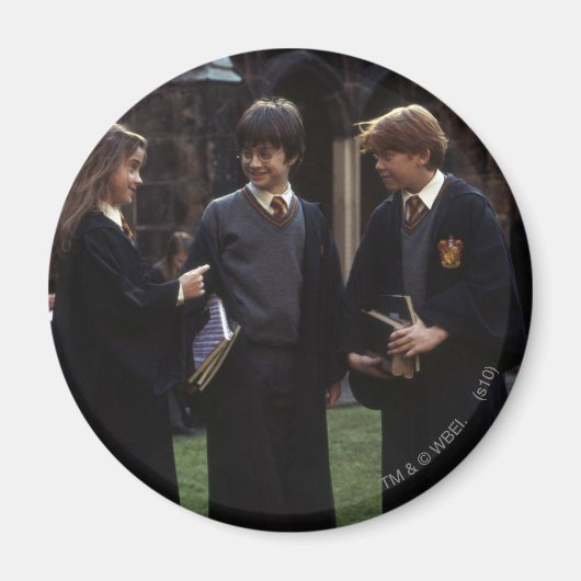 De groep buiten Hogwarts Magneet (Voorkant)