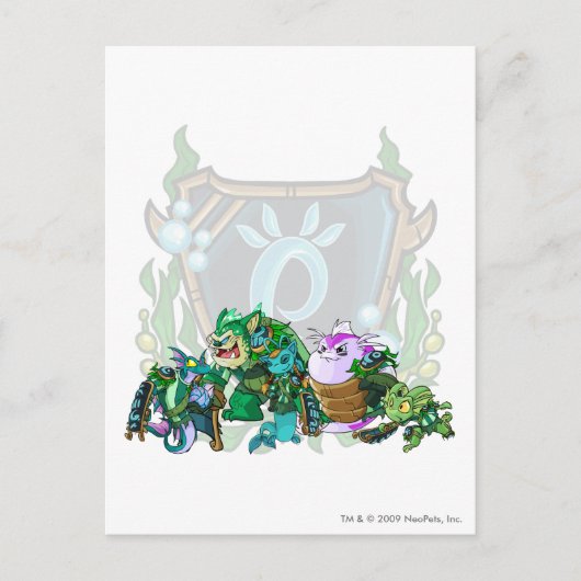 De Groep van Maraqua van het team Briefkaart (Voorkant)