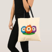 De Groep van Sneezies Tote Bag (Voorkant (product))