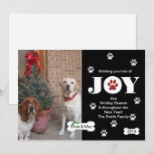 De Groet van de Kaart van de Foto van de Vakantie (Voorkant / Achterkant)