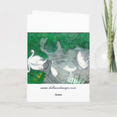 De groet van de Piano Kaart (Achterkant)