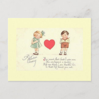 De groet van de slechtste Valetine Briefkaart