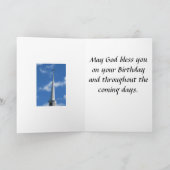 De Groet van de Verjaardag van zegen Kaart (Binnen)