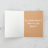 De Groet van gopher (Kaart) Kaart (Binnen)