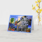 De Groeten van Chattanooga Kaart (Gele Bloem)