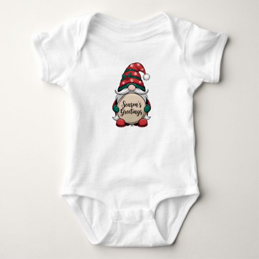 De groeten van Christmas Gnome Season Romper (Voorkant)