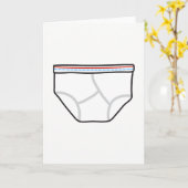 De groeten van de onderbroek! kaart (Gele Bloem)