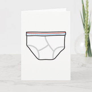 De groeten van de onderbroek! kaart