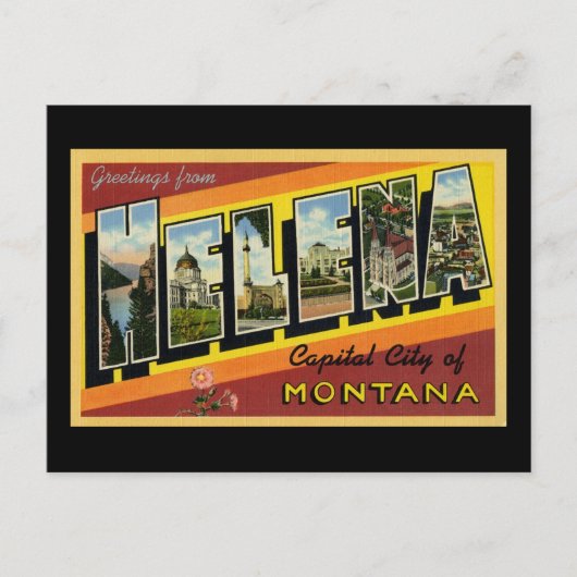 De groeten van Helena Montana Briefkaart (Voorkant)
