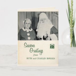 De Groeten van het seizoen Feestdagen Kaart