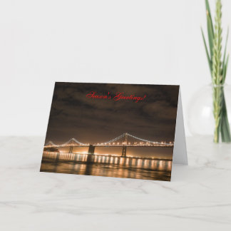 De Groeten van het seizoen! Feestdagen Kaart