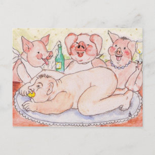 De Groeten van het seizoen Feestdagenkaart