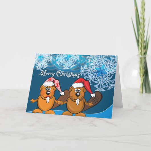 De groeten van Kerstmis Feestdagen Kaart (Voorkant)