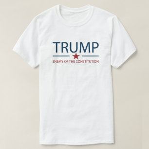 De Grondwet is een leugen   Anti-Trump L T-shirt