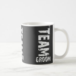De Groom Extra Grote van het team Tekst Koffiemok