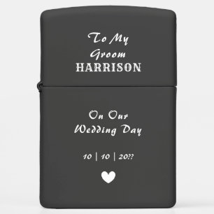 De Groom van de Dag van de bruiloft Gepersonalisee