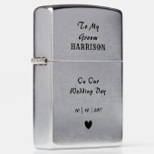 De Groom van de Dag van de bruiloft Gepersonalisee (Rechts)