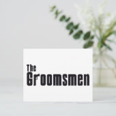 De Groomsmen (maffia) Briefkaart (Staand voorkant)