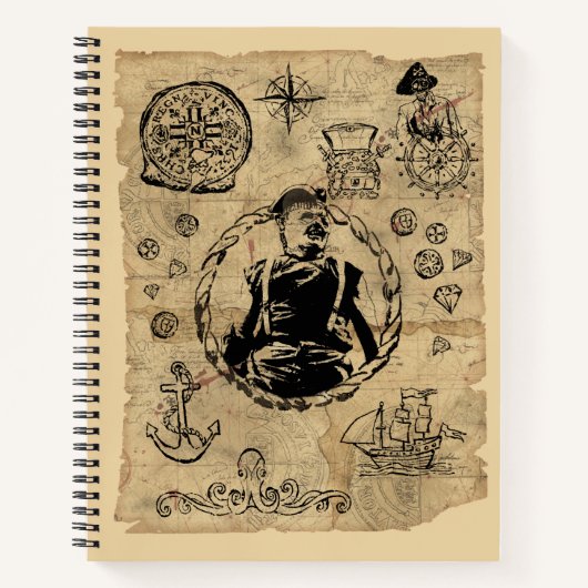 De Groot-Brittannië van de Goonies Notitieboek (Voorkant)