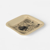 De Groot-Brittannië van de Goonies Papieren Bordje (Gebogen)