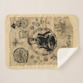 De Groot-Brittannië van de Goonies Sherpa Deken (Voorkant (horizontaal))