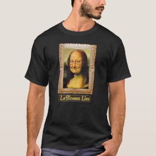 De grootmoeder Lisa Quadro Leonardo T-shirt