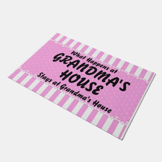 De grootmoedernaam wijzigen gebeurt op Stays in Ro Deurmat (Schuin)