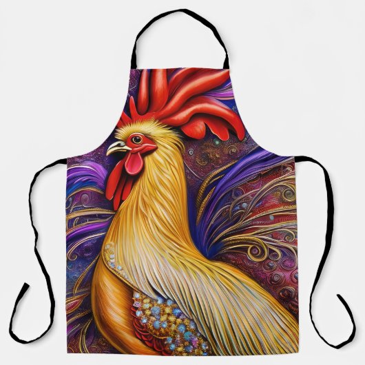 De grootsheid van een Rooster Schort (Voorkant)